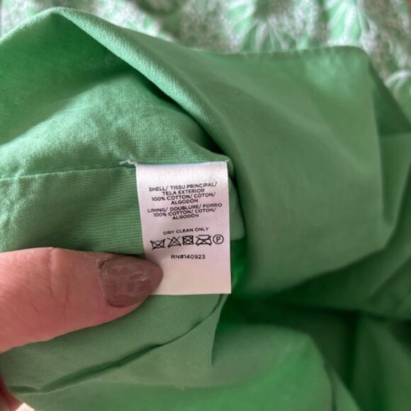 LOFT Eyelet Flutter Sleeve Shift Dress size 0 - Picture 7 of 7